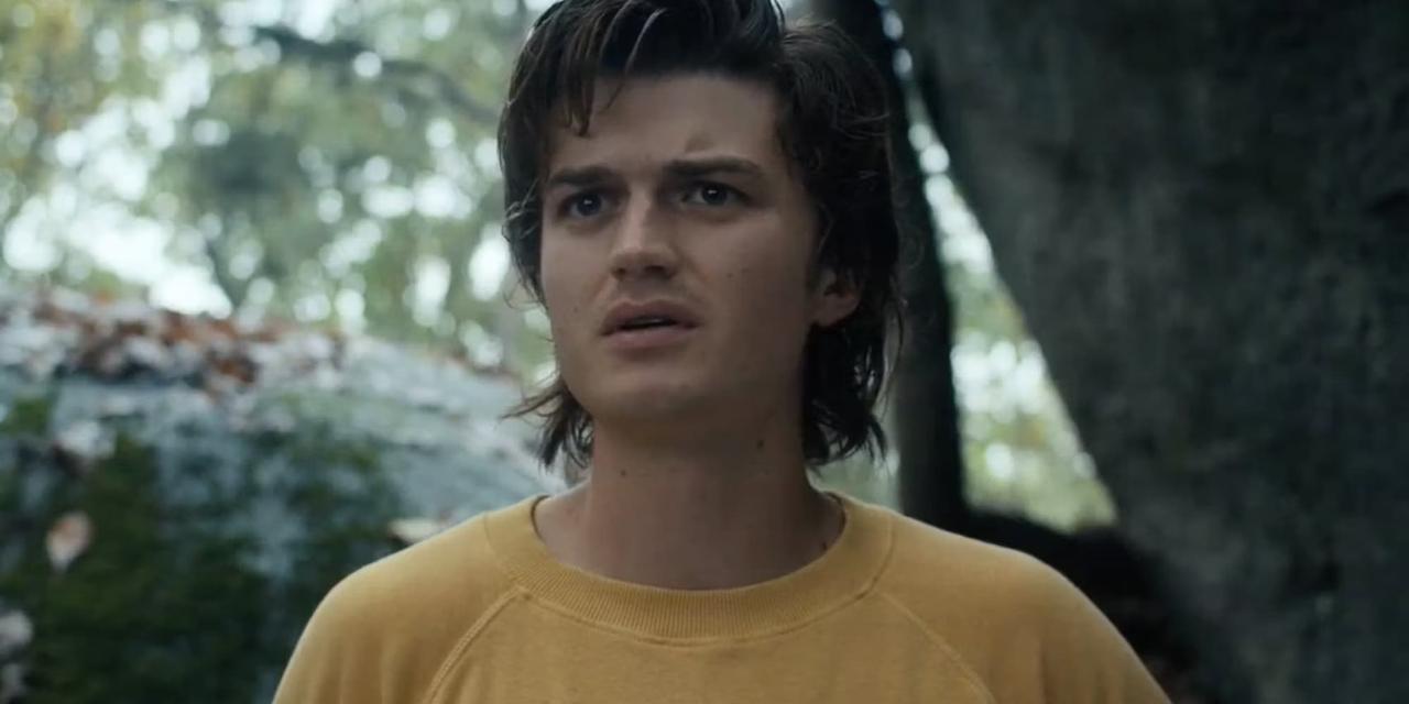 Joe Keery as Steve in Stranger Things season 4