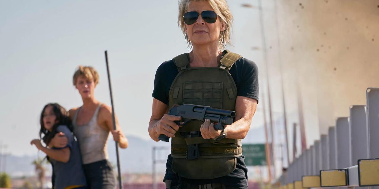 Linda Hamilton in Terminator Dark Fate