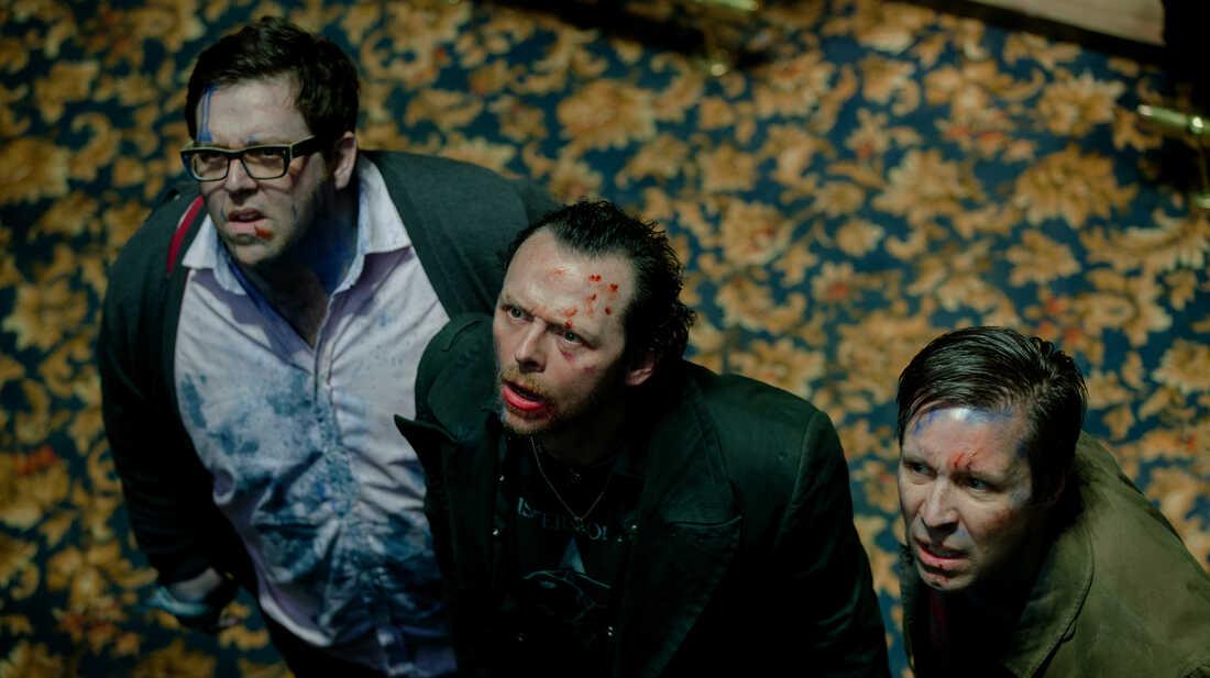 A still from the film, The World's End, by Edgar Wright