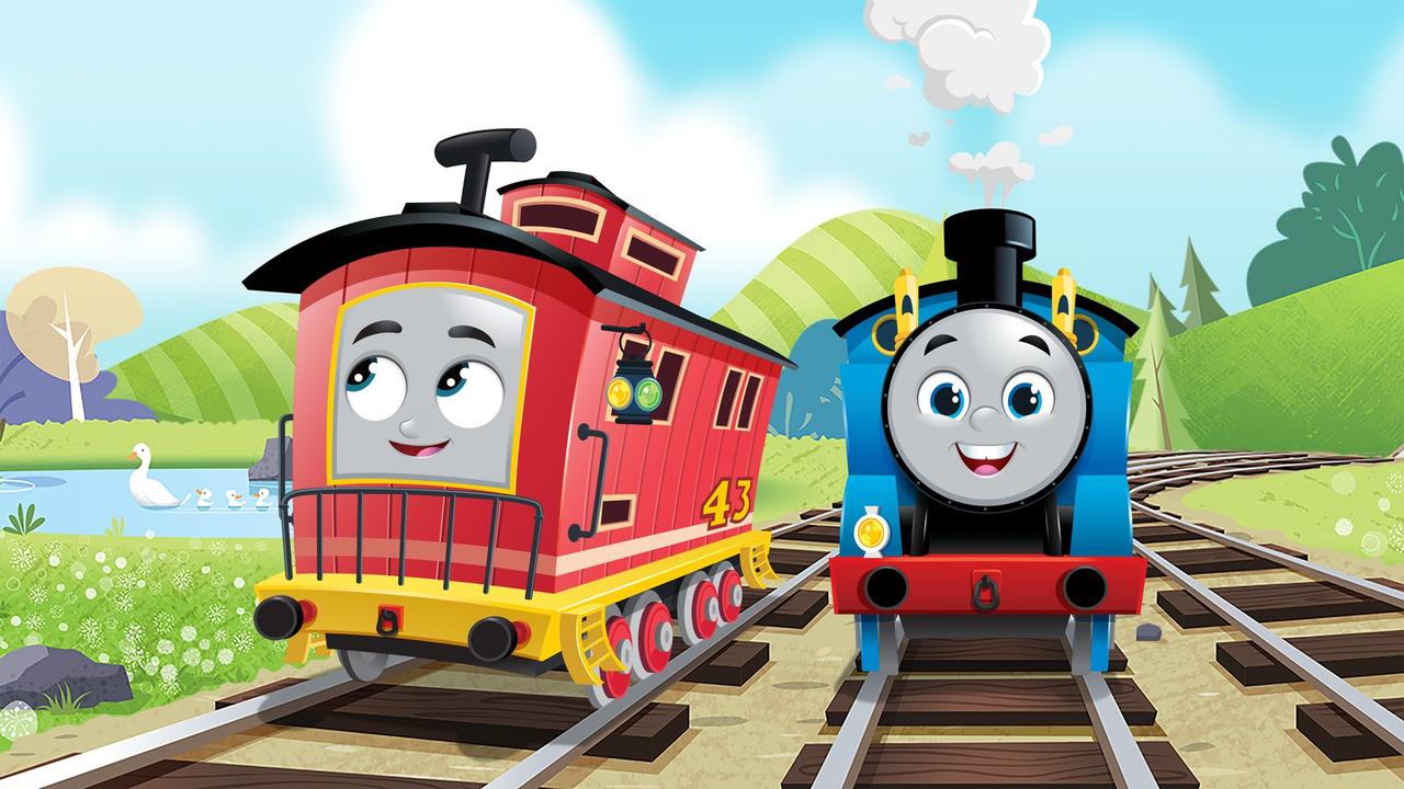 Thomas and Bruno from Thomas and Friends