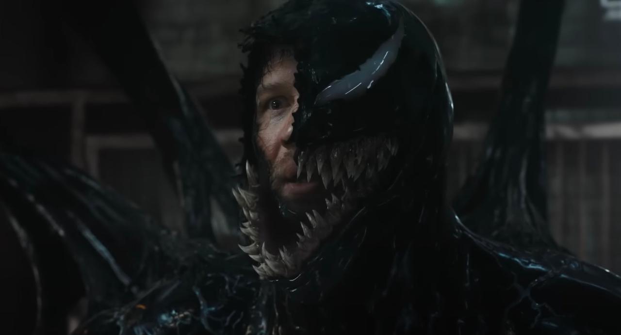 A still of Tom Hardy and Venom in Venom: The Last Dance