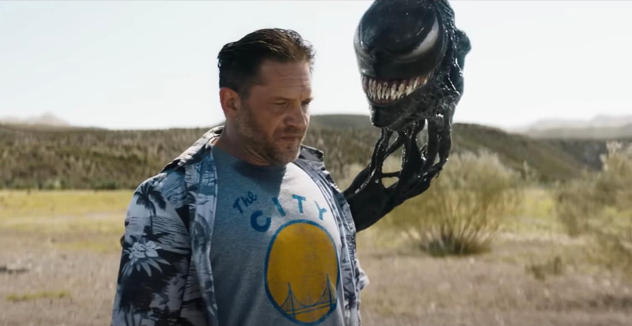 A still from Venom: The Last Dance with Tom Hardy.