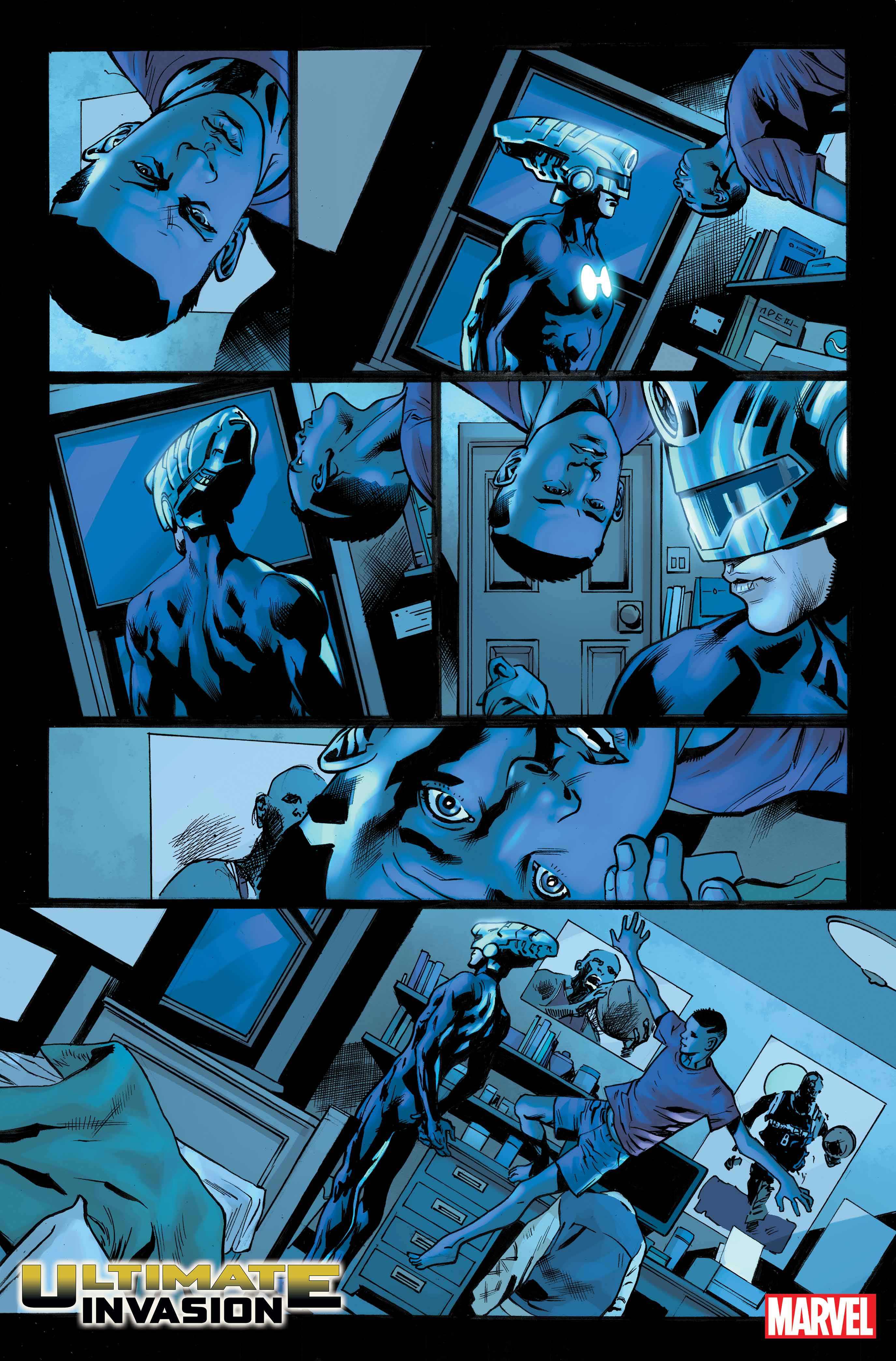 Interior page from Ultimate invasion
