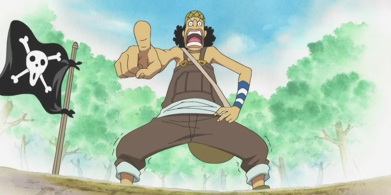 Usopp pointing