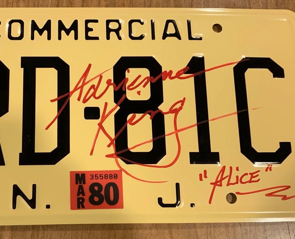 XRD-81C Souvenir License Plate