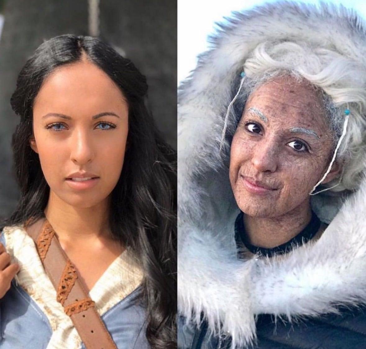 Katara Cosplays Avatar The Last Airbender