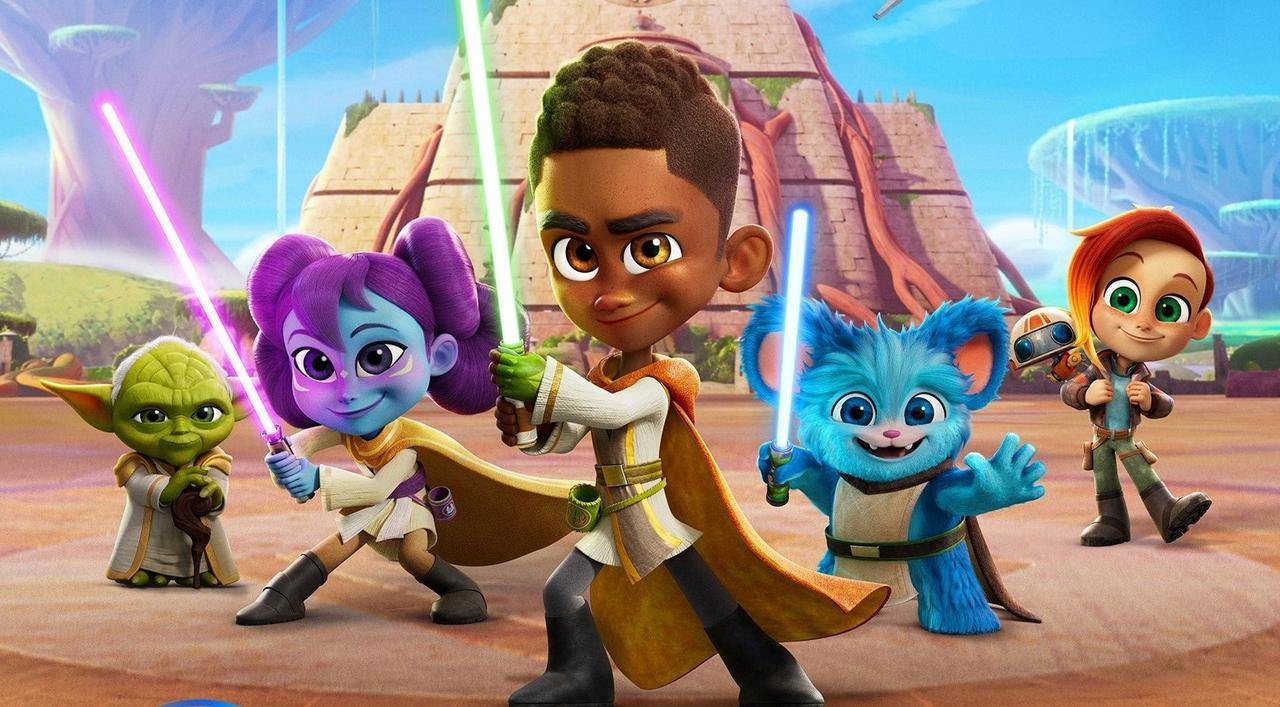 cropped poster of Young Jedi Adventures