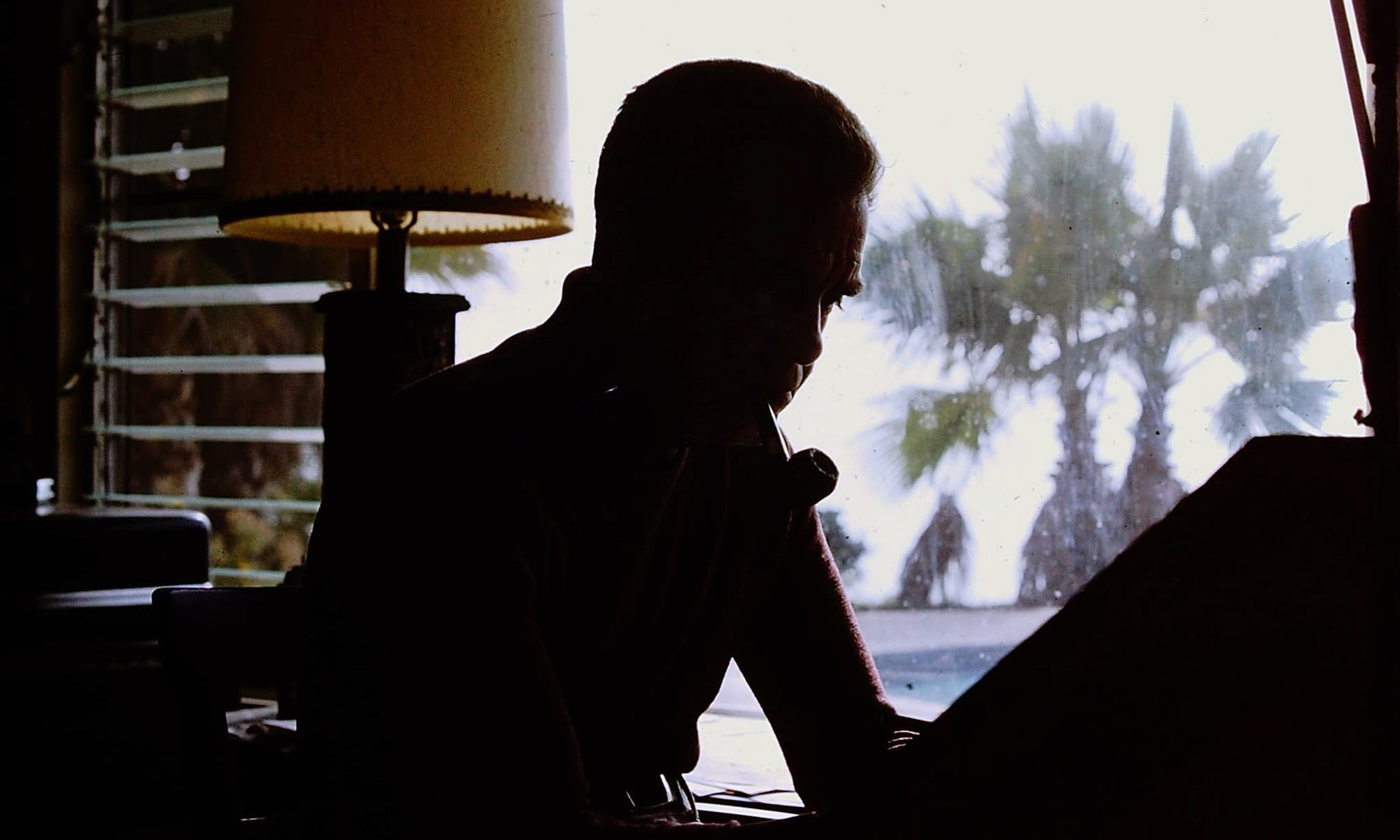 Jack Kirby at home in California