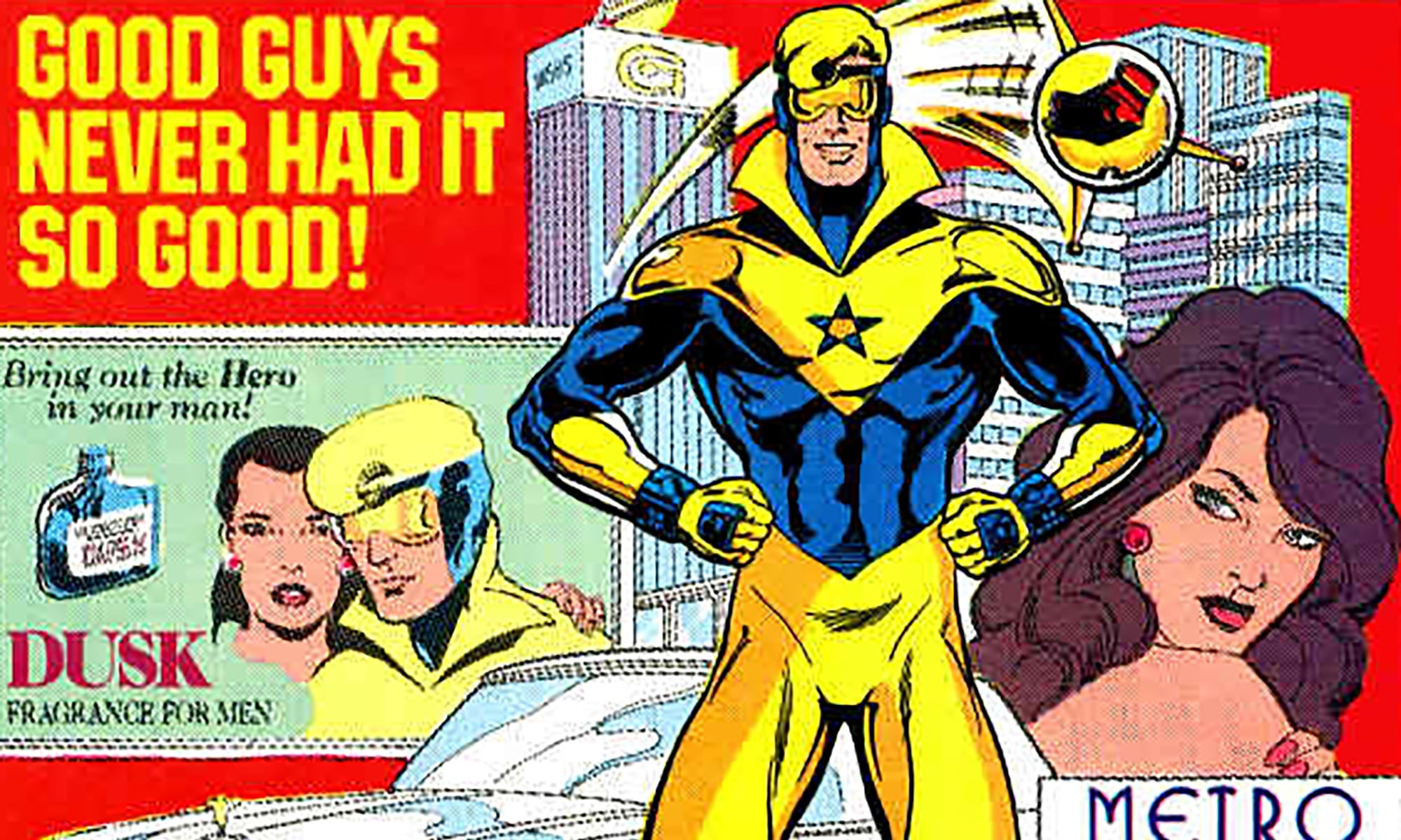 Booster Gold comic book image