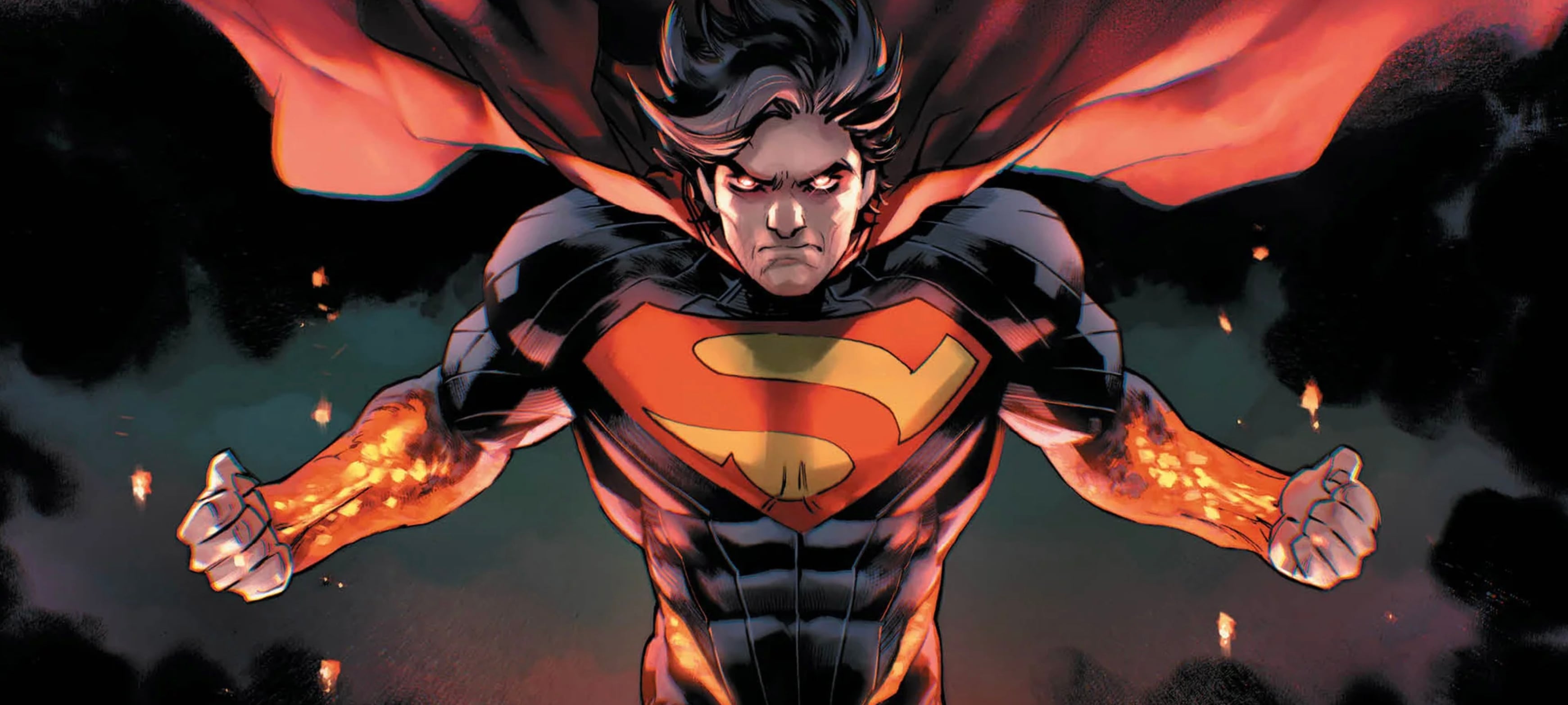 The variant cover of Absolute Superman #10