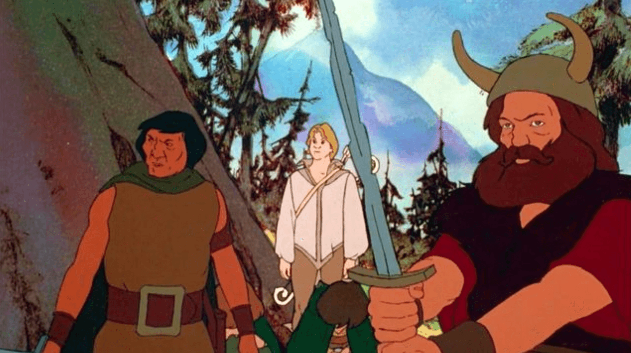 The Lord of the Rings 1978 Ralph Bakshi Animation Aragorn Legolas Boromir