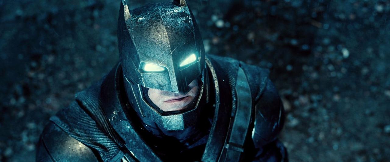 A still of Ben Affleck as Batman in Batman v Superman: Dawn of Justice