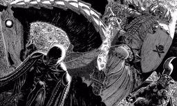 Berserk Manga Panel Detailed Death Horseman