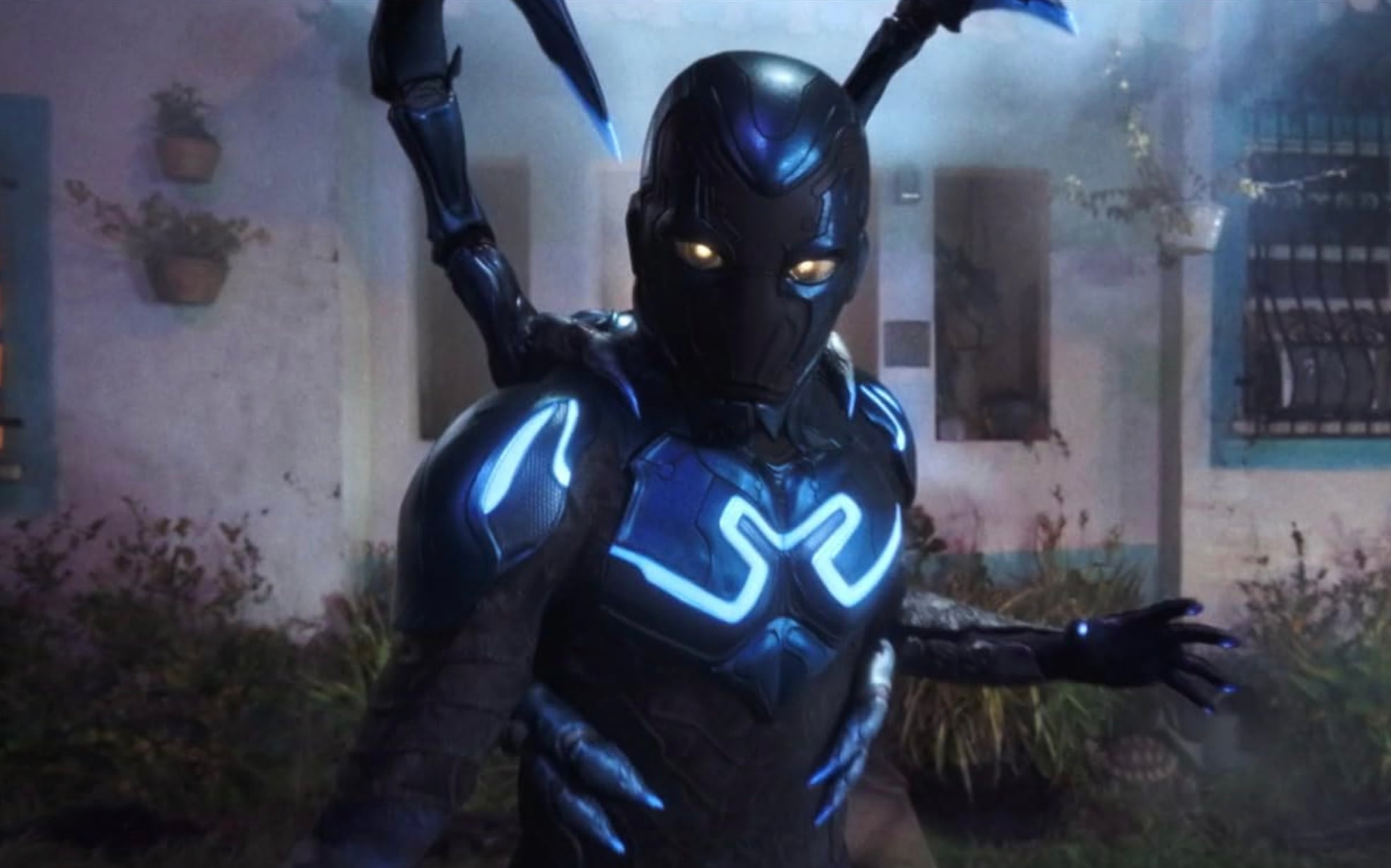A still from Blue Beetle