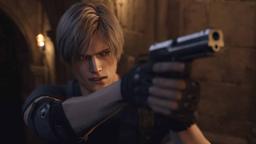 An image of Leon in Resident Evil 4 Remake