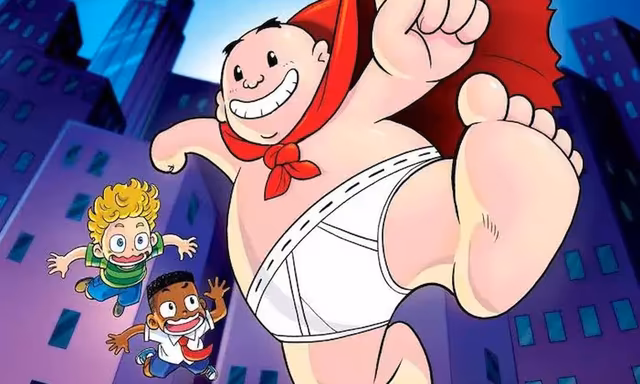 Captain Underpants Manga Cover Image