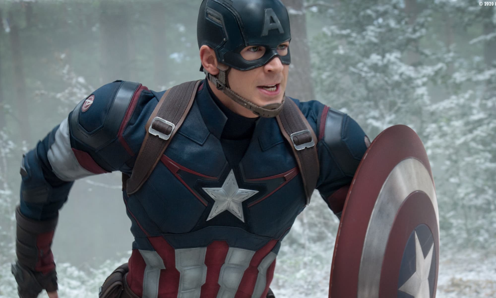 Chris Evans As Captain America In Avengers Age Of Ultron