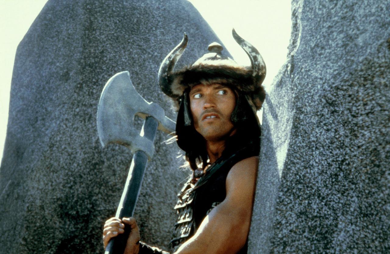 Arnold Schwarzenegger in Conan the Barbarian