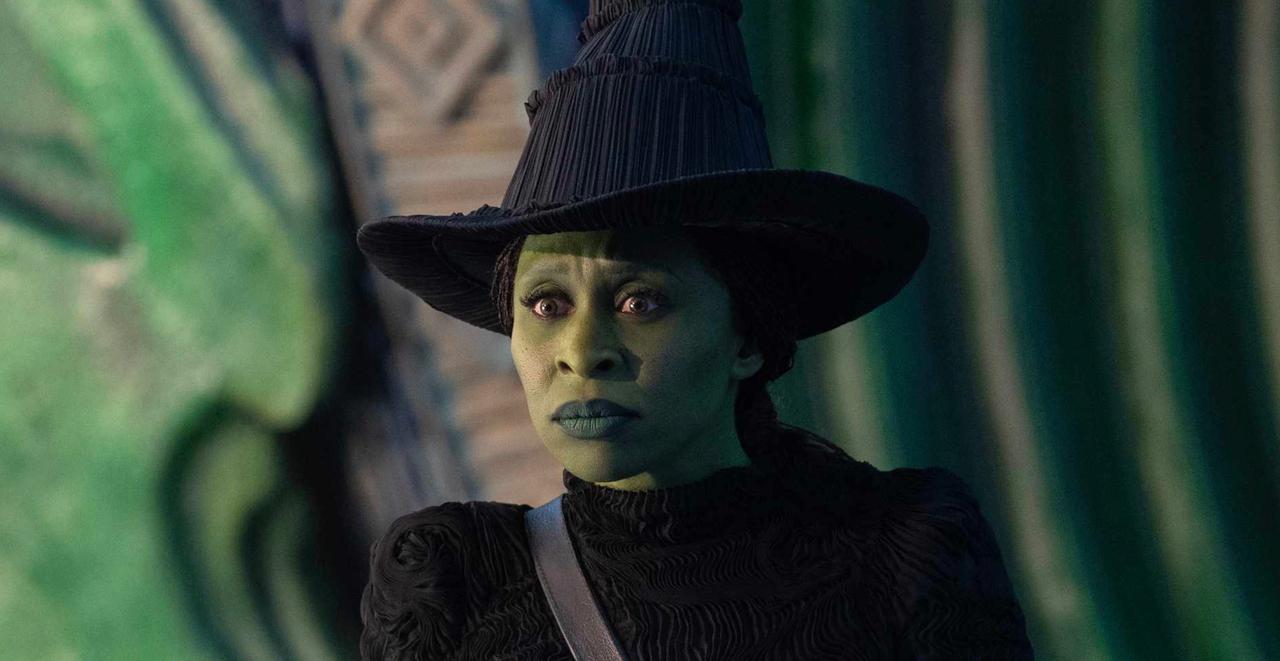 An image of Cynthia Erivo as Elphaba in Wicked