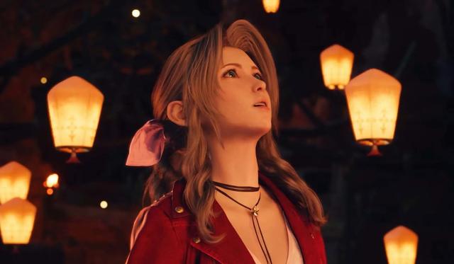 Aerith in Final Fantasy VII Remake