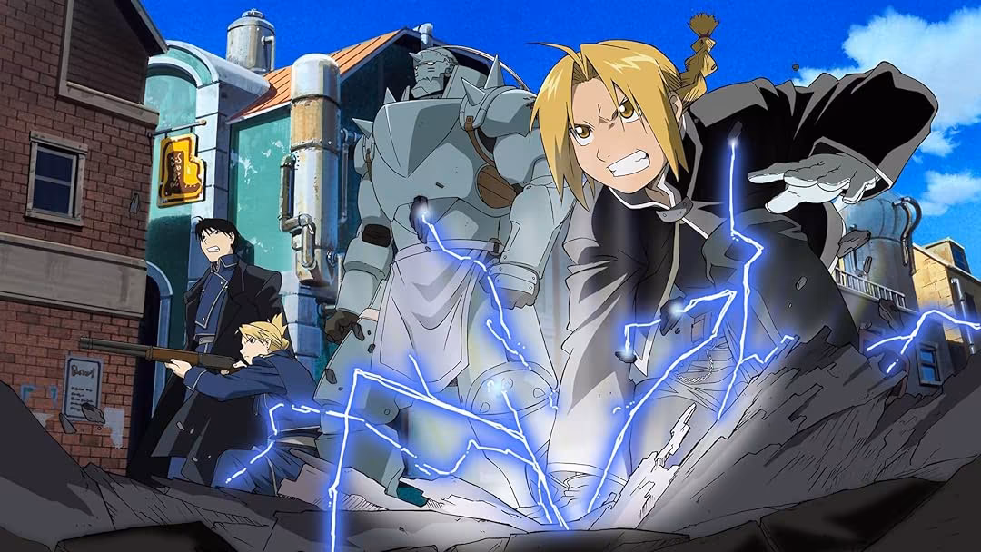 A still from the Fullmetal Alchemist anime