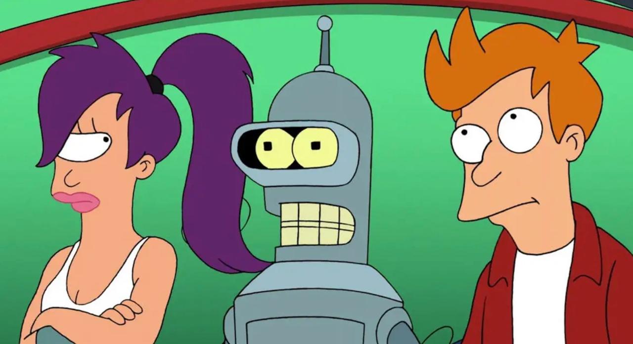 A still from Futurama