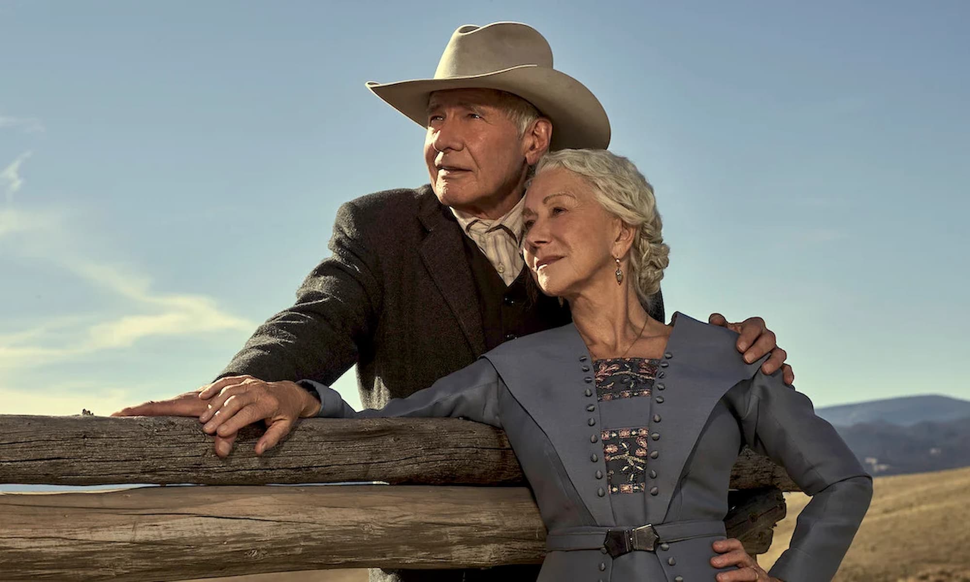 Harrison Ford And Helen Mirren In 1923 Yellowstone