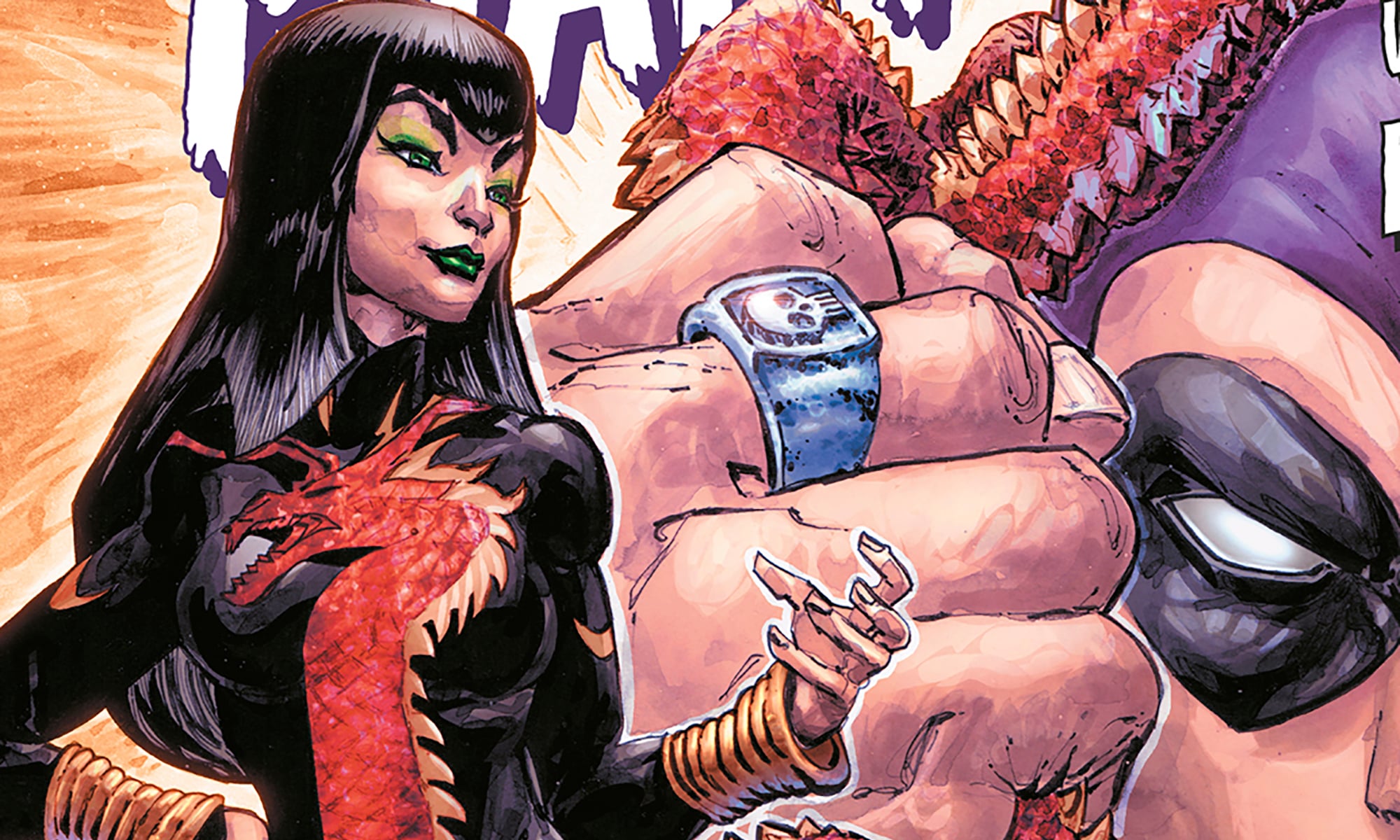 The Phantom vs. the Red Dragons variant cover