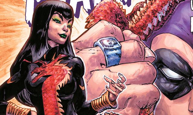 The Phantom vs. the Red Dragons variant cover