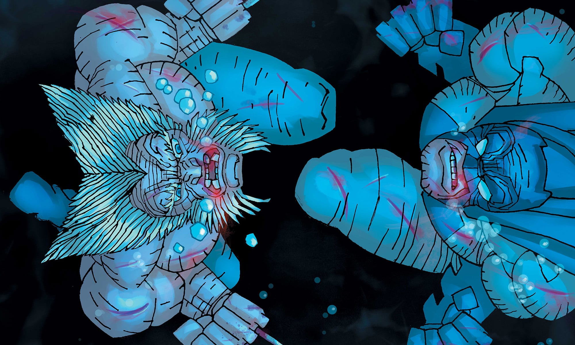 Deadpool / Batman #1 variant cover by Frank Miller