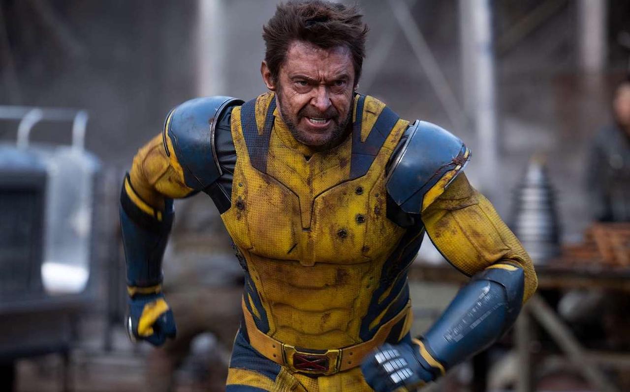 A promotional still of Hugh Jackman in Deadpool & Wolverine