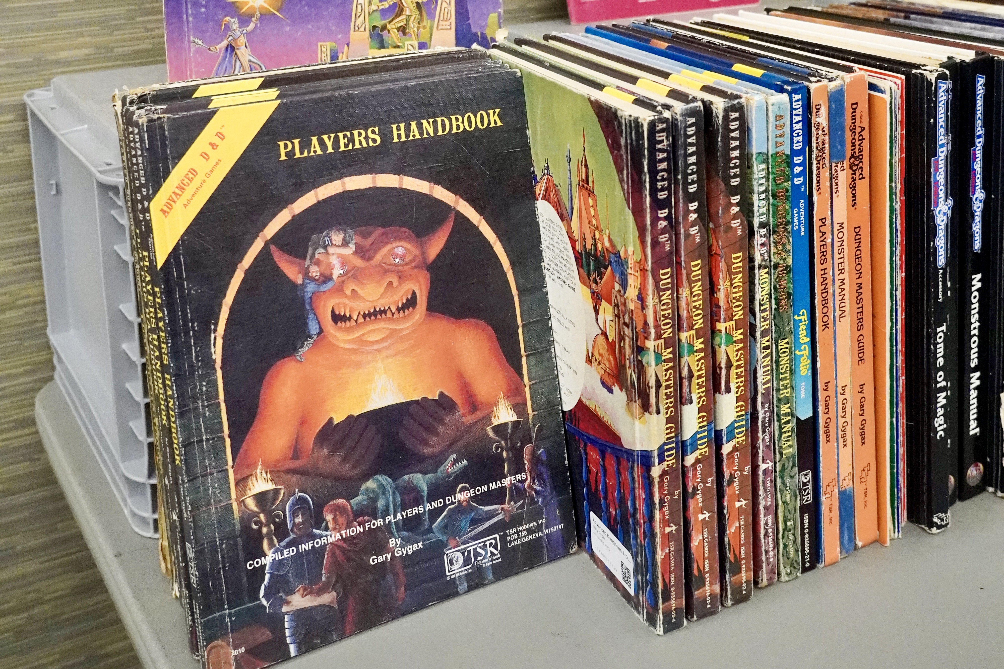 An image of the Dungeons and Dragons Players Handbook at PAX East