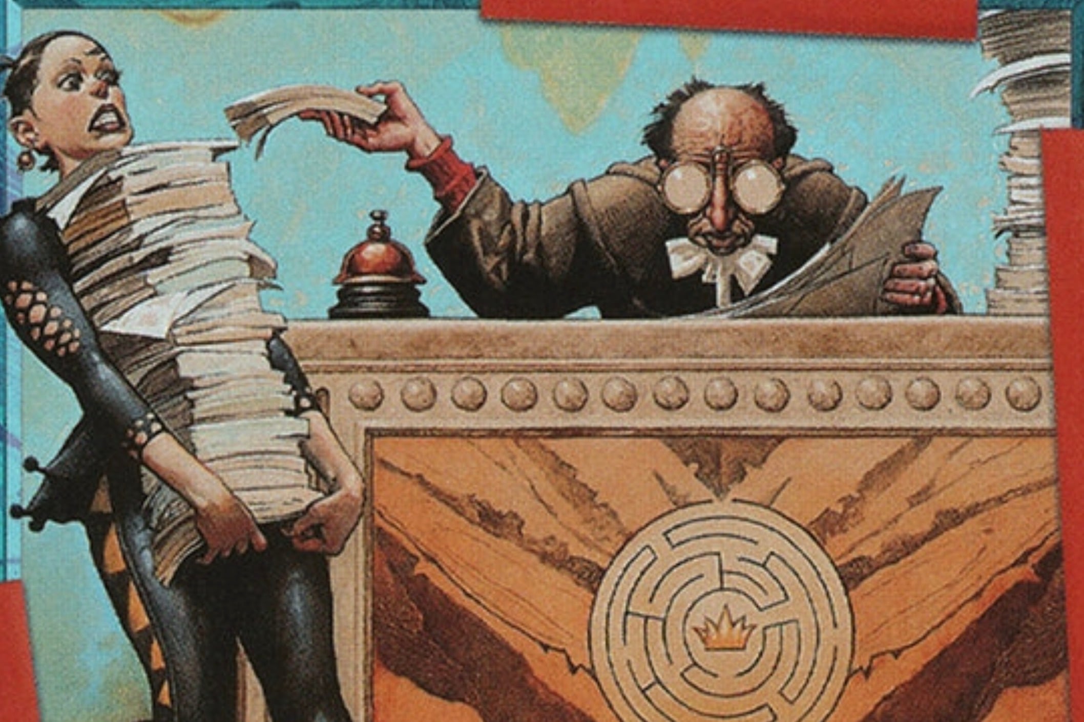 The Magic: The Gathering card Bureaucracy