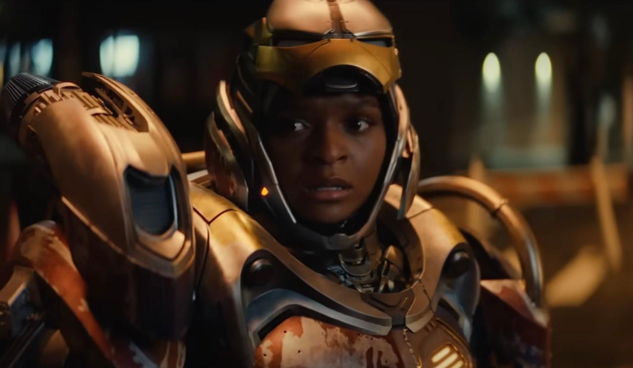 A still from the Ironheart trailer