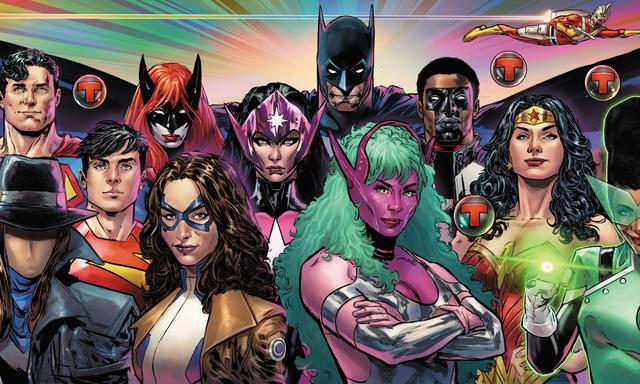 Justice League: Dream Girls #1-4 interconnecting covers, cropped