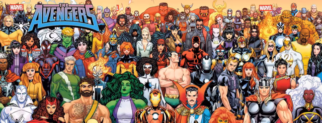 Avengers #34 - #36 cover by Russell Dauterman