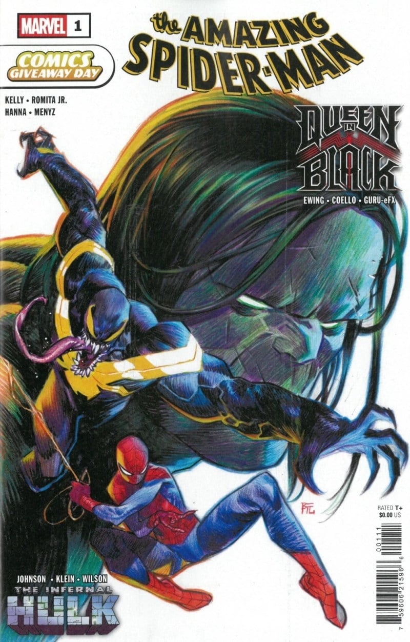 Amazing Spider-Man #1000 / Queen in Black #1 CGD 2026 cover