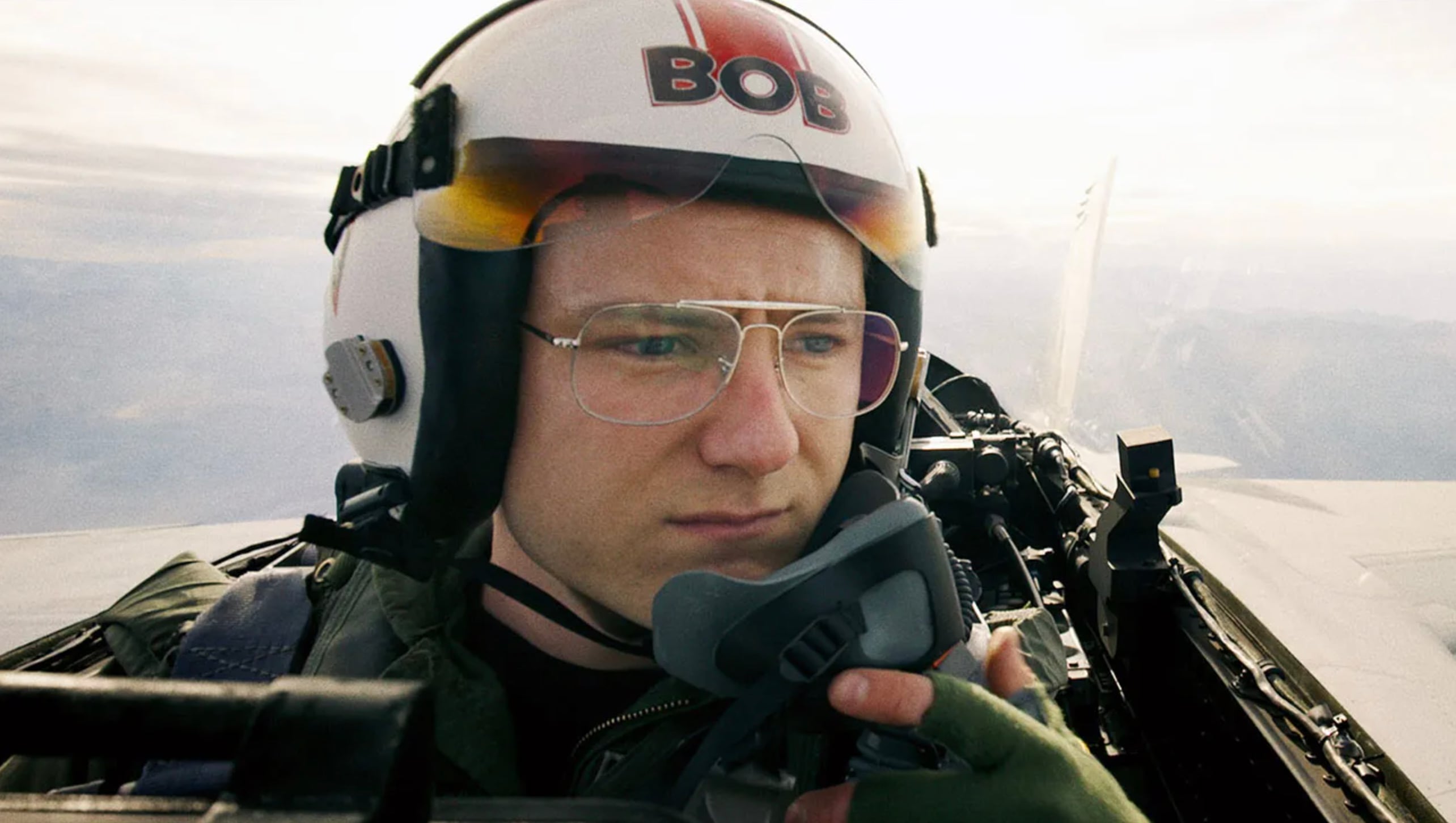 An image of Lewis Pullman in Top Gun: Maverick