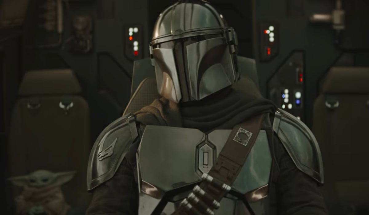 Screenshot from The Mandalorian and Grogu trailer