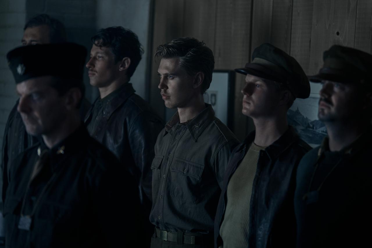 Austin Butler and Callum Turner in "Masters of the Air," now streaming on Apple TV+.