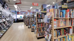 An image of Midtown Comics' Downtown location