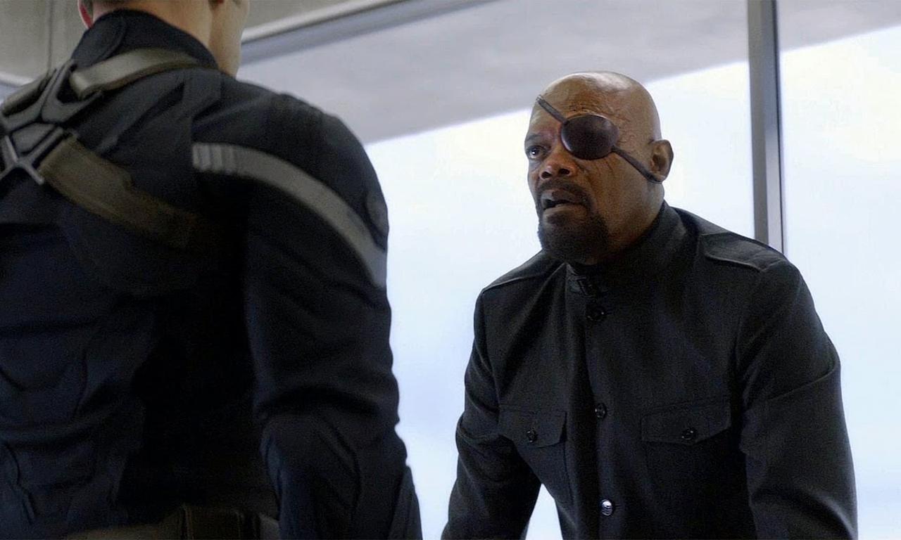 Nick Fury In Captain America The Winter Soldier