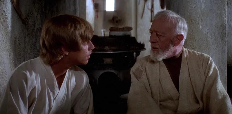 Luke Skywalker and Obi-Wan