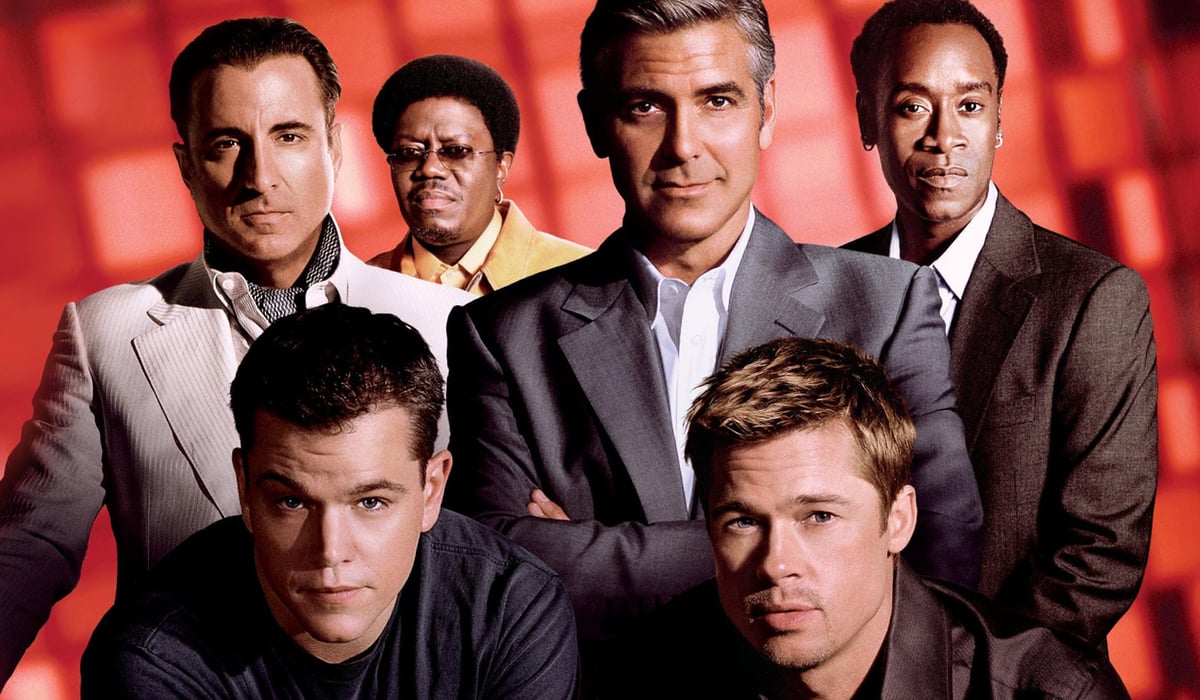 A promotional image from Ocean's 13
