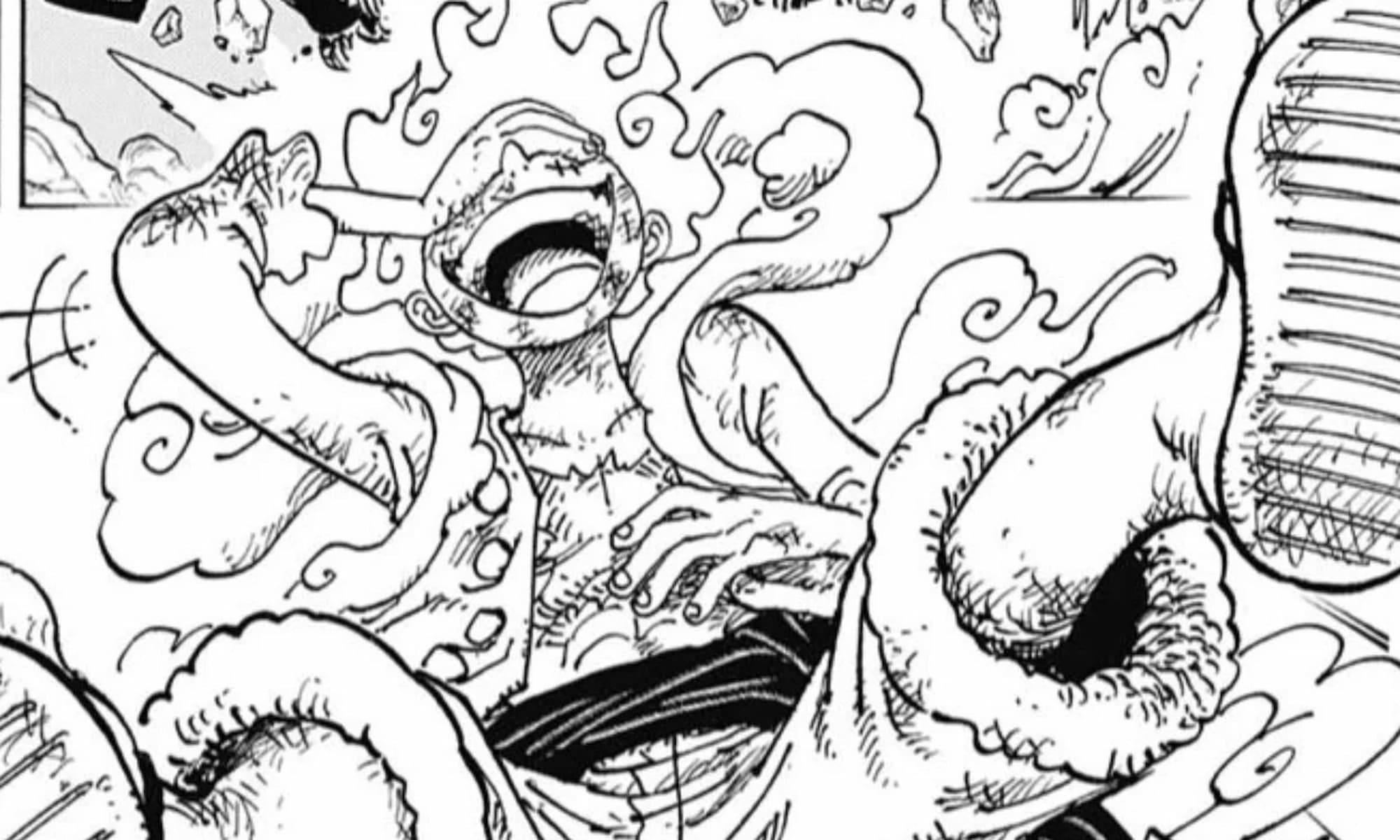 One Piece Gear 5 Manga Panel