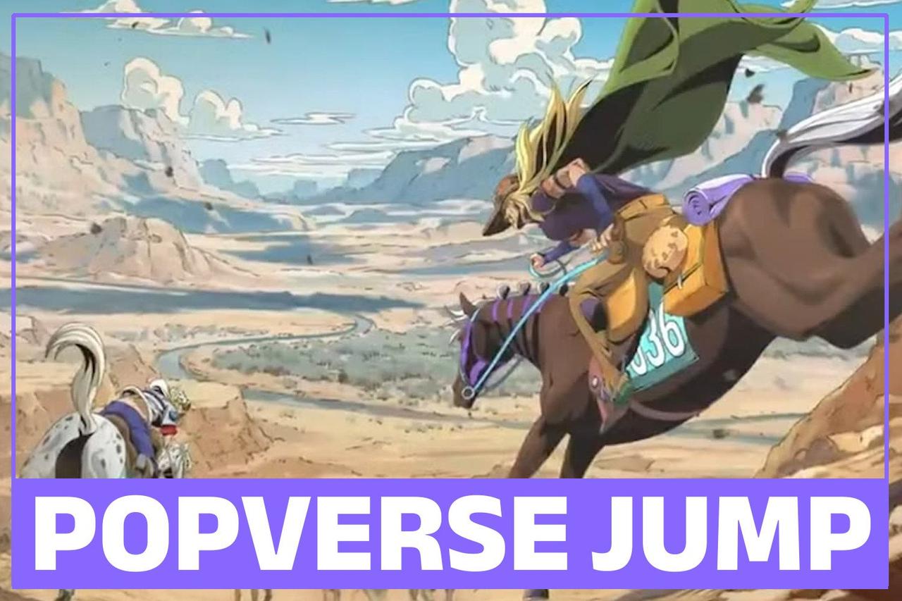 Popverse Jump Header Jojo's Steel Ball Run