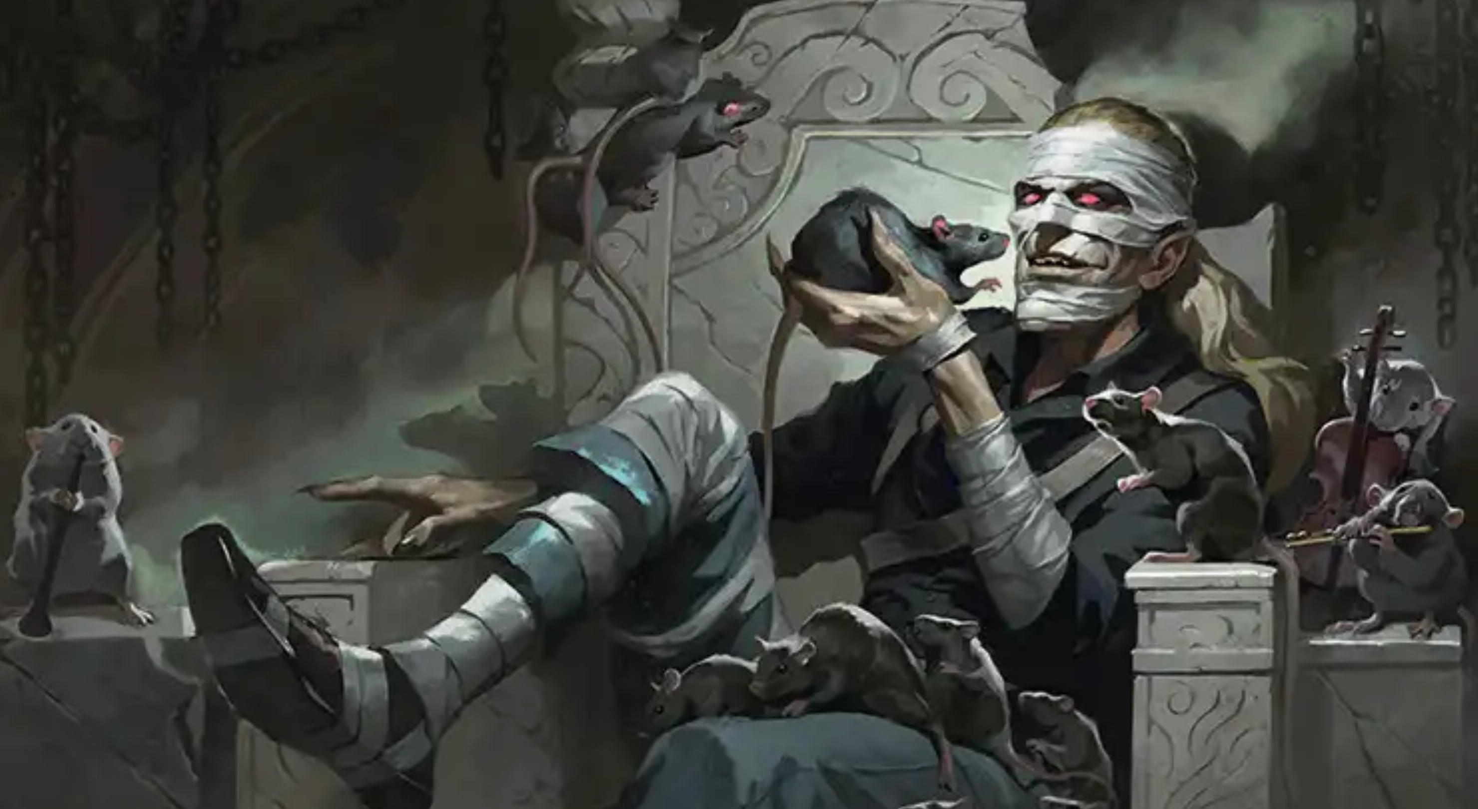 The Rat King, Verminister extended art card from Teenage Mutant Ninja Turtles x Magic: The Gathering