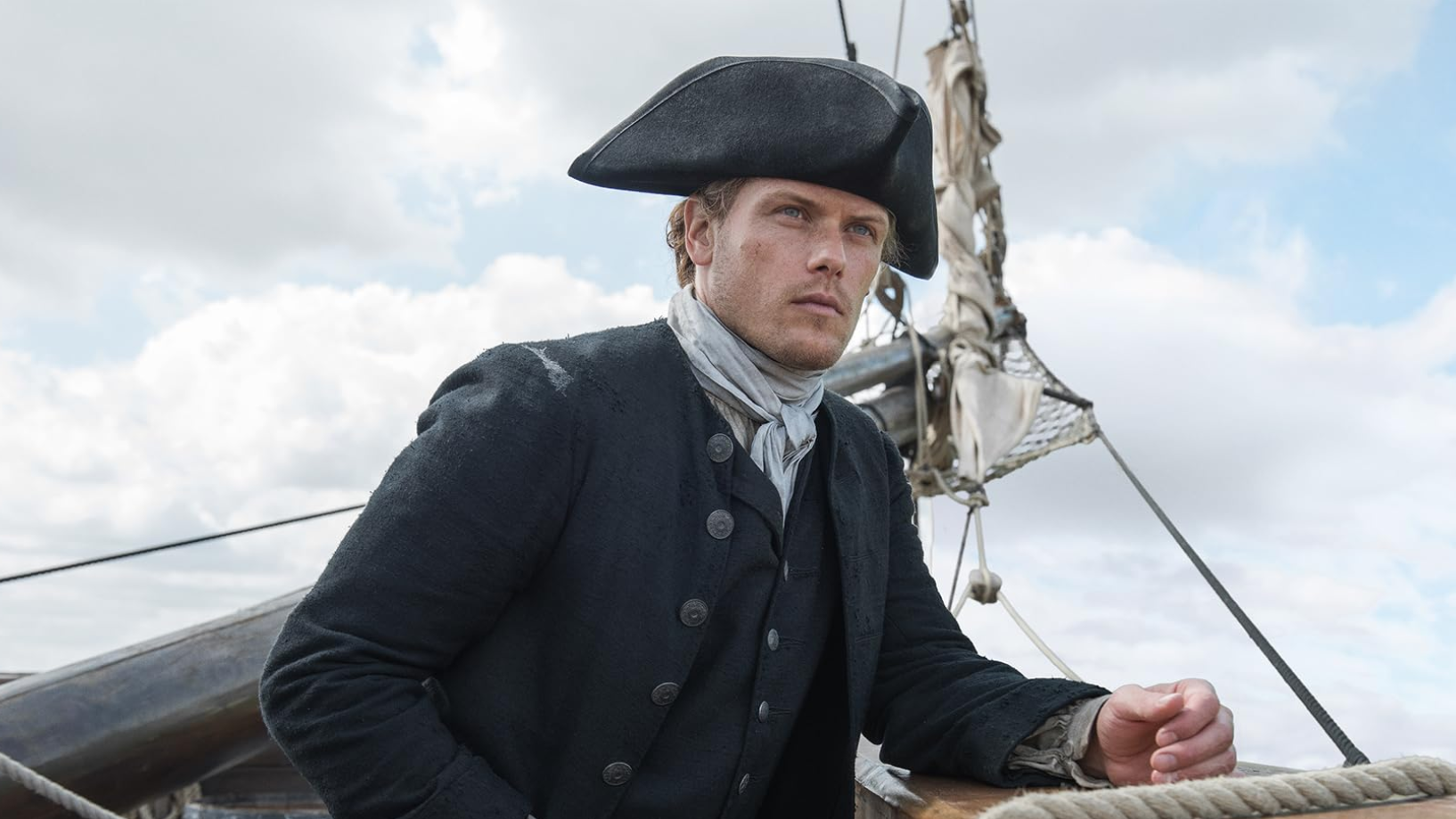 Sam Heughan in Outlander
