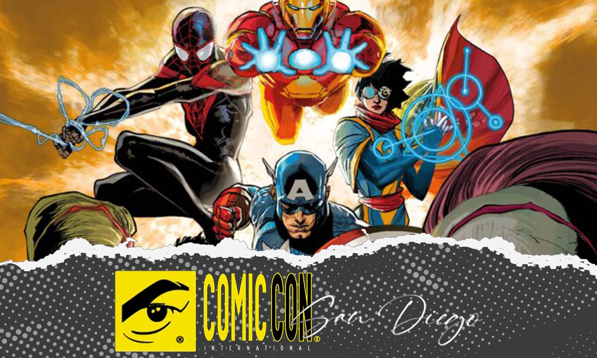 SDCC 2026 liveblog Marvel Fanfare header