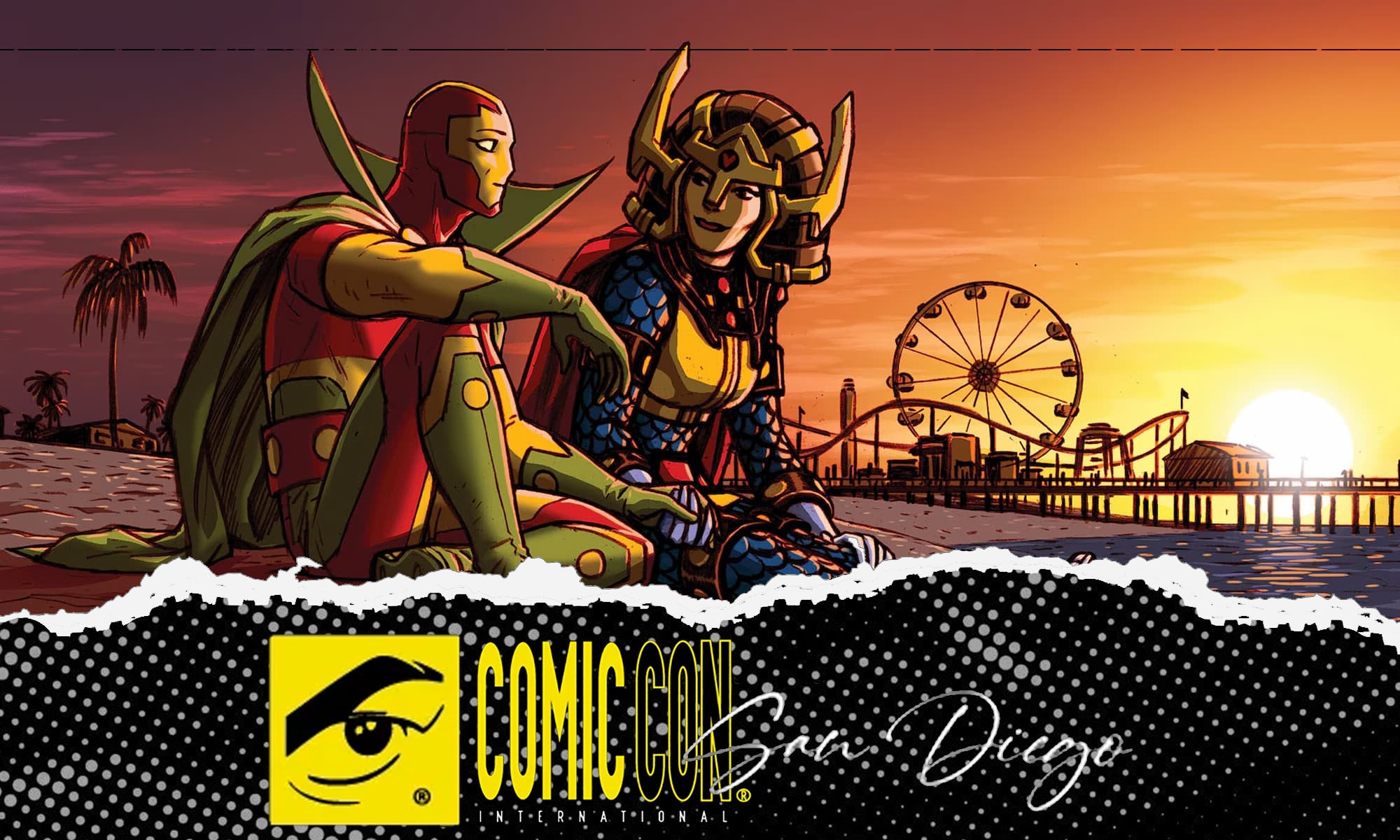 SDCC Article Header Mister Miracle And Big Barda